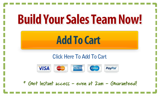 Build Your Sales Team Now!